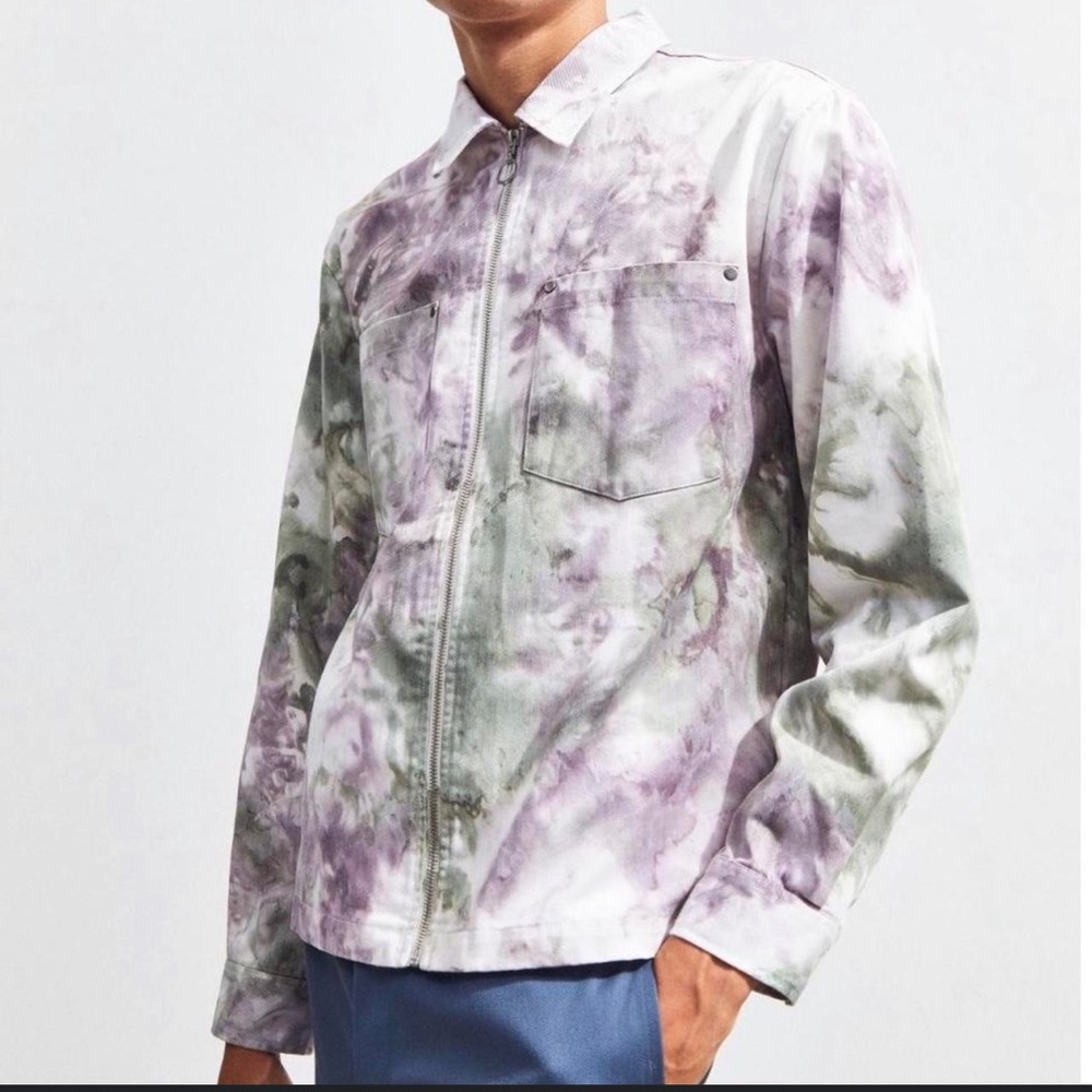 Urban Outfitters Tie‎ Dye Lightweight Oversized Jacket Size Large